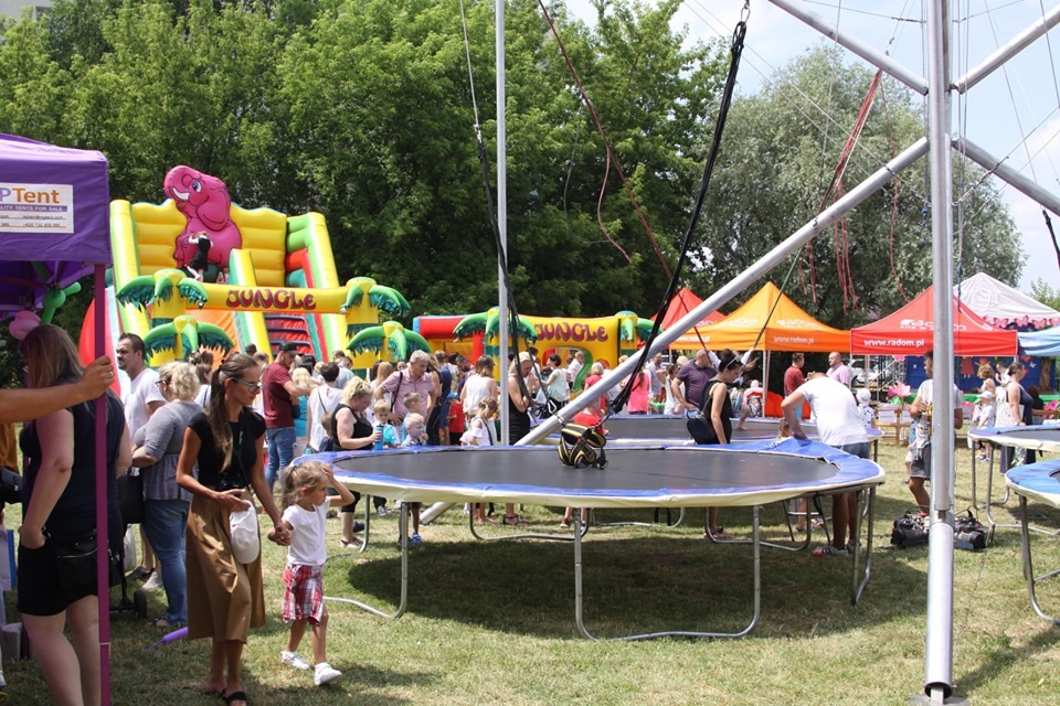 Zdjęcie: materiały własne Stowarzyszenia – Zabawy na trampolinie